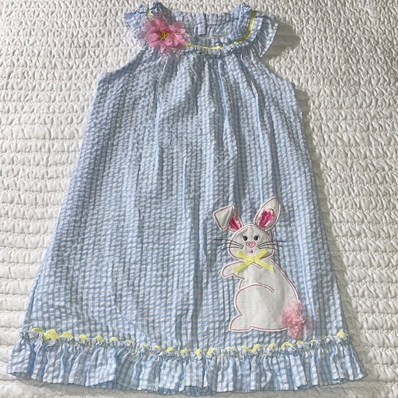 Rare Editions Other - Rare Editions size 6X girls spring Bunny/Easter dress